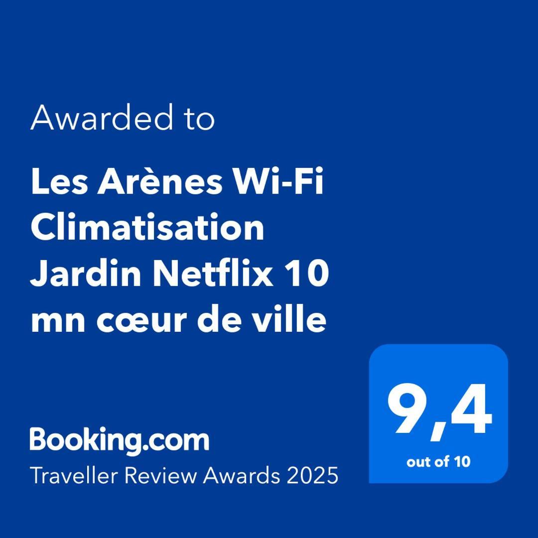 Les Arenes Wi-Fi Climatisation Jardin Netflix 10 Mn Coeur De Ville 贝济耶 外观 照片